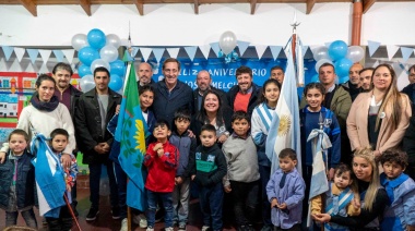Realizaron el acto oficial por el 139° aniversario de Melchor Romero