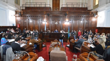 Con algunos cruces entre oficialismo y oposición sesionó el Concejo Deliberante de La Plata