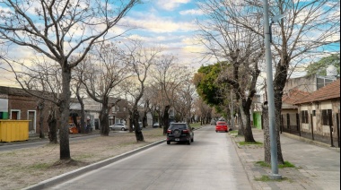 El Municipio de La Plata culminó el hormigonado en la diagonal 73 desde 115 y 67 hasta 118 y 70