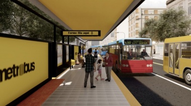 Emiliano Fernández destacó que un metrobus sobre la avenida 7 de La Plata "va a ahorrar mucho tiempo de viaje"