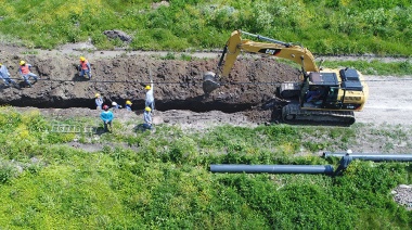 Realizan tareas de reparación sobre el Acueducto Norte de Gonnet