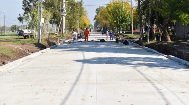 El intendente de La Plata destacó que su gestión está "transformando la ciudad con obras viales"