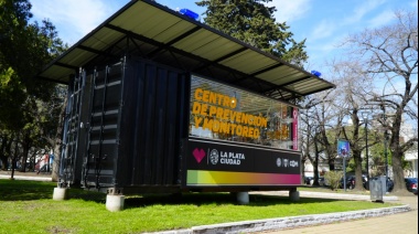 Incorporaron dos nuevas casetas de seguridad en la Plaza Rocha y la Plaza Güemes de La Plata