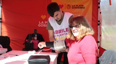 El programa de La Plata "Barrio x Barrio" estuvo este sábado en Tolosa