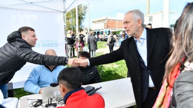 Alak participó este martes de una nueva jornada del programa “El Estado en tu Barrio” en el barrio San Carlos de La Plata