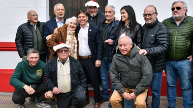 Kicillof advirtió que la oposición busca "la quita de derechos" en la inauguración en La Plata del Ateneo Radical “Raúl Alfonsín”