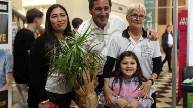 "Nuestra premisa siempre fue y será acompañar y apoyar a los que generan trabajo", dijo Garro en "La Plata Construye"