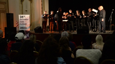 Continuará el 31° Encuentro Coral Platense este fin de semana en el Pasaje Dardo Rocha