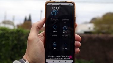 Actualizaron la web de clima de La Plata