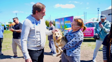 Garro visitó la nueva edición del programa comunal ‘Barrio x Barrio' en San Carlos