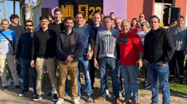 Una agrupación de La Libertad Avanza de la Plata inauguró un local en Los Hornos