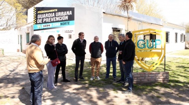 Comenzó a operar en City Bell una nueva base operativa de la Guardia Urbana de Prevención