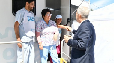 Alak participó de una jornada del programa “El Estado en tu Barrio”