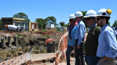 Destacan que la planta que construye ABSA "permitirá incrementar en más de 10 millones de litros por hora la producción de agua potable"