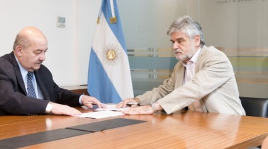 Tauber y Filmus firmaron un acuerdo para "dar impulso" a la Planta de Desarrollo y Producción de Vacunas que tiene la UNLP