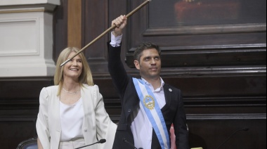 Kicillof juró por segunda vez como gobernador de la provincia de Buenos Aires