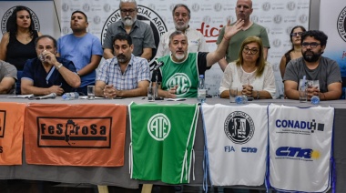 Se presentó el Frente de Sindicatos Estatales para "fortalecer las estrategias de unidad ante el nuevo escenario político"
