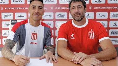 El ex delantero de Santos Laguna Javier Correa se transformó en nuevo jugador de Estudiantes