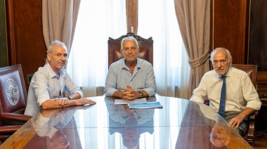 Julio Alak se reunió con autoridades de la Bolsa de Comercio para trabajar en el desarrollo de hábitat con financiamiento a mediano y largo plazo