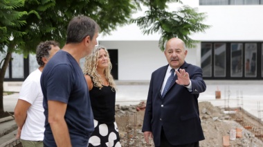Tauber analizó la ejecución de nuevas obras y proyectos con autoridades del Bachillerato de Bellas Artes