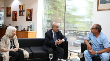 El vicepresidente de la UNLP se reunió con el decano de Odontología y evaluaron "estrategias" para mejorar el rendimiento académico