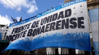 Los gremios docentes bonaerenses aceptaron la oferta de la Provincia
