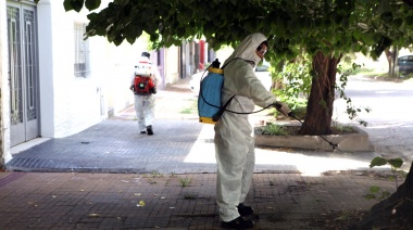 Este jueves fumigaron diez zonas de La Plata