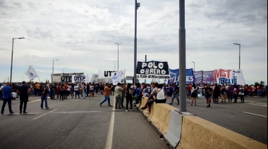Organizaciones sociales realizaron una protesta nacional que en La Plata tuvo su epicentro en la subida de la Autopista