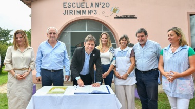 Anunciaron la construcción de un anexo de la Escuela Secundaria N°6 en el paraje rural Don Cipriano