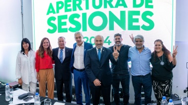 Mario Secco abrió las sesiones legislativas 2024 en Ensenada