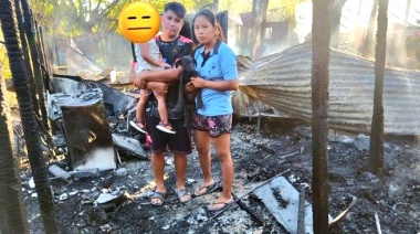Un voraz incendio en Arturo Seguí arrasó con cinco viviendas y dejó a las familias a la intemperie: qué pasó y cómo ayudarlas