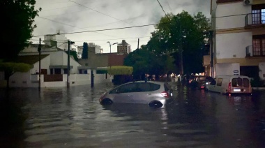 Tormenta en La Plata: sin clases en la UNLP, complicaciones con el servicio de agua y barrios anegados