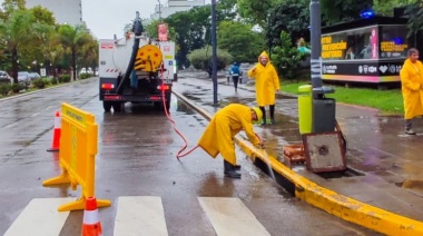 Por la tormenta en La Plata, Municipio y Provincia mantienen una mesa interjurisdiccional de emergencia