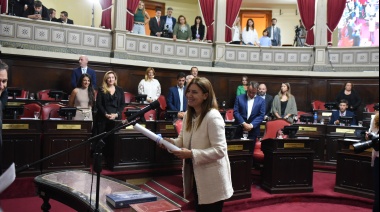 Daniela Reich juró como vicepresidenta segunda del Senado de la provincia de Buenos Aires