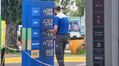 Vuelven a subir las naftas y para cargar el auto se necesitarán unos 50 mil pesos