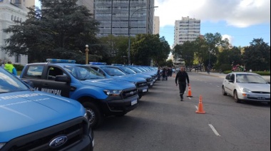 Julio Alak presentó 25 patrulleros policiales para La Plata