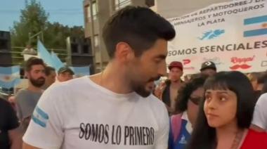 Facundo Moyano estuvo en La Plata y destacó que "los cambios se generan siempre de abajo hacia arriba"