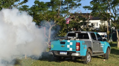 En el medio del brote de dengue, continúa la fumigación en distintos puntos de La Plata