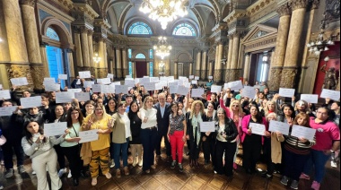 Distinguieron a mujeres de La Plata por sus tareas en espacios comunitarios