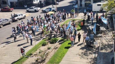 Fracasó la manifestación contra la suba del impuesto inmobiliario convocada en la ciudad de Azul