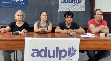 Los docentes de la UNLP anunciaron un paro para este jueves a partir del mediodía