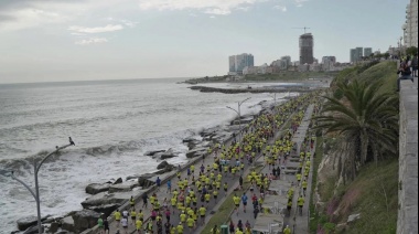 Cuando estaba a cien metros de la meta, murió un hombre que corría una maratón en Mar del Plata
