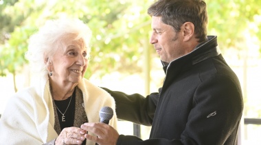 Kicillof inauguró un espacio para la memoria en La Plata donde funcionó el ex centro clandestino “La Cacha”