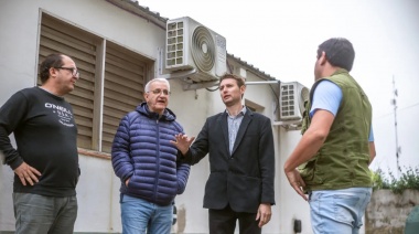 En Leandro Alem el intendente Carlos Ferraris recorrió la Unidad Sanitaria de Alberdi