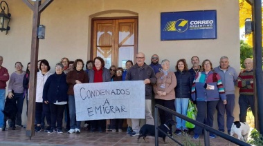 Santa Regina, un pequeño pueblo del interior bonaerense, alza su voz contra el cierre de una sucursal del Correo Argentino