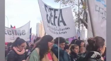 Se realizó en La Plata una nueva marcha por el Ni una menos