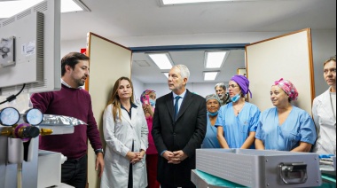 Inauguraron las instalaciones de la nueva área administrativa del hospital San Roque de Gonnet