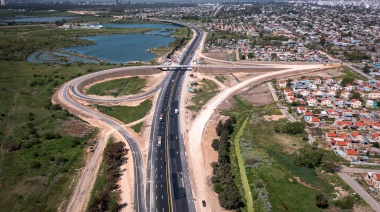 Avanza la obra que conectará el distribuidor de la Autopista La Plata - Buenos Aires con la Avenida 520