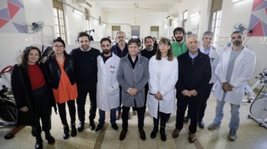 Axel Kicillof estuvo en La Plata, criticó al gobierno nacional y señaló que "es mentira que no hay plata"