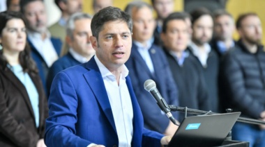 Axel Kicillof reclamó al gobierno nacional "el traspaso de obras estratégicas"